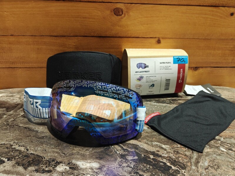 UNI LYŽIARSKE OKULIARE MARKER ULTRA FLEX L + CLARITY MIRROR